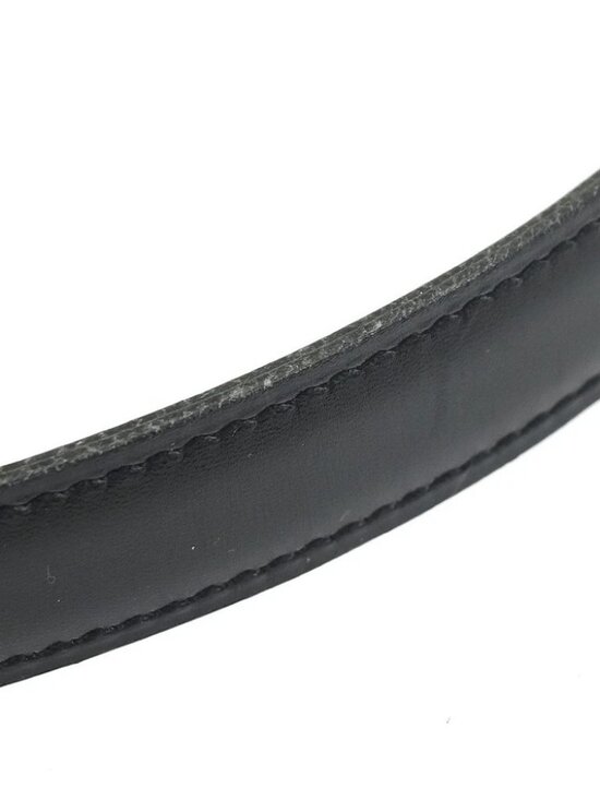 Hermes Black Box Calf Constance Reversible Belt #65 Small Good □B main image 8